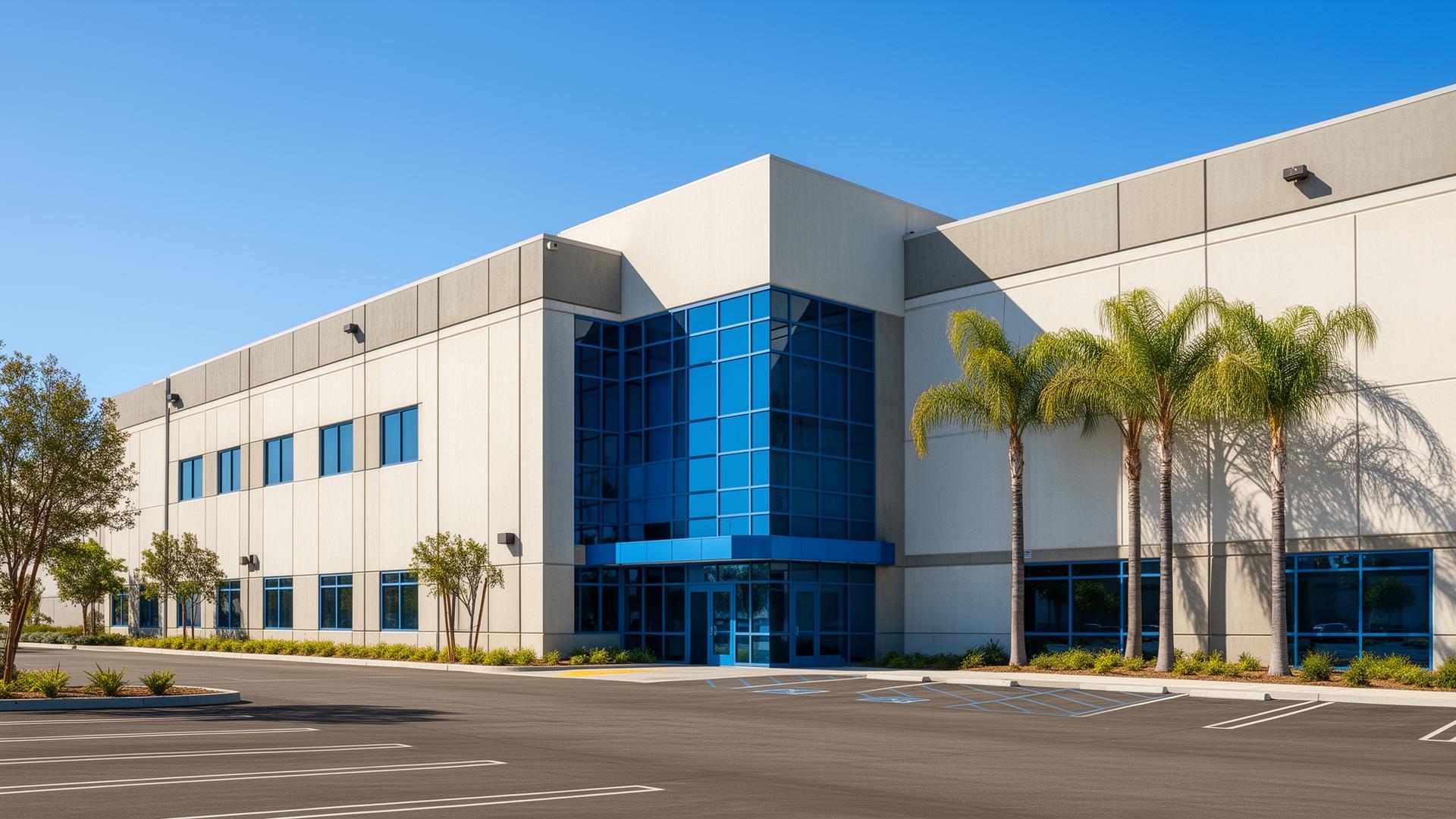 SmartFab domestic manufacturing facility exterior in California