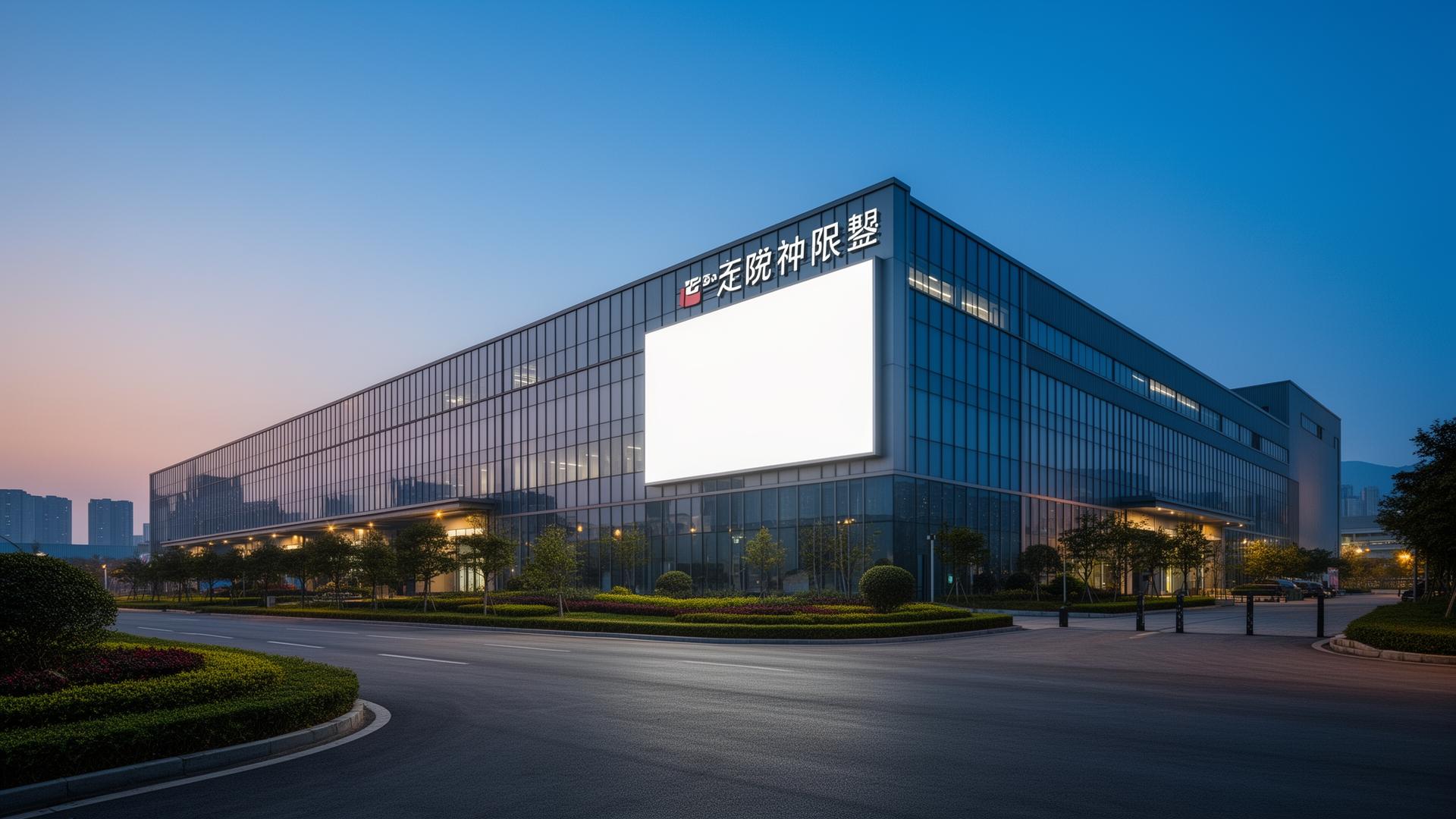 SmartFab high-volume manufacturing facility exterior in Shenzhen, China